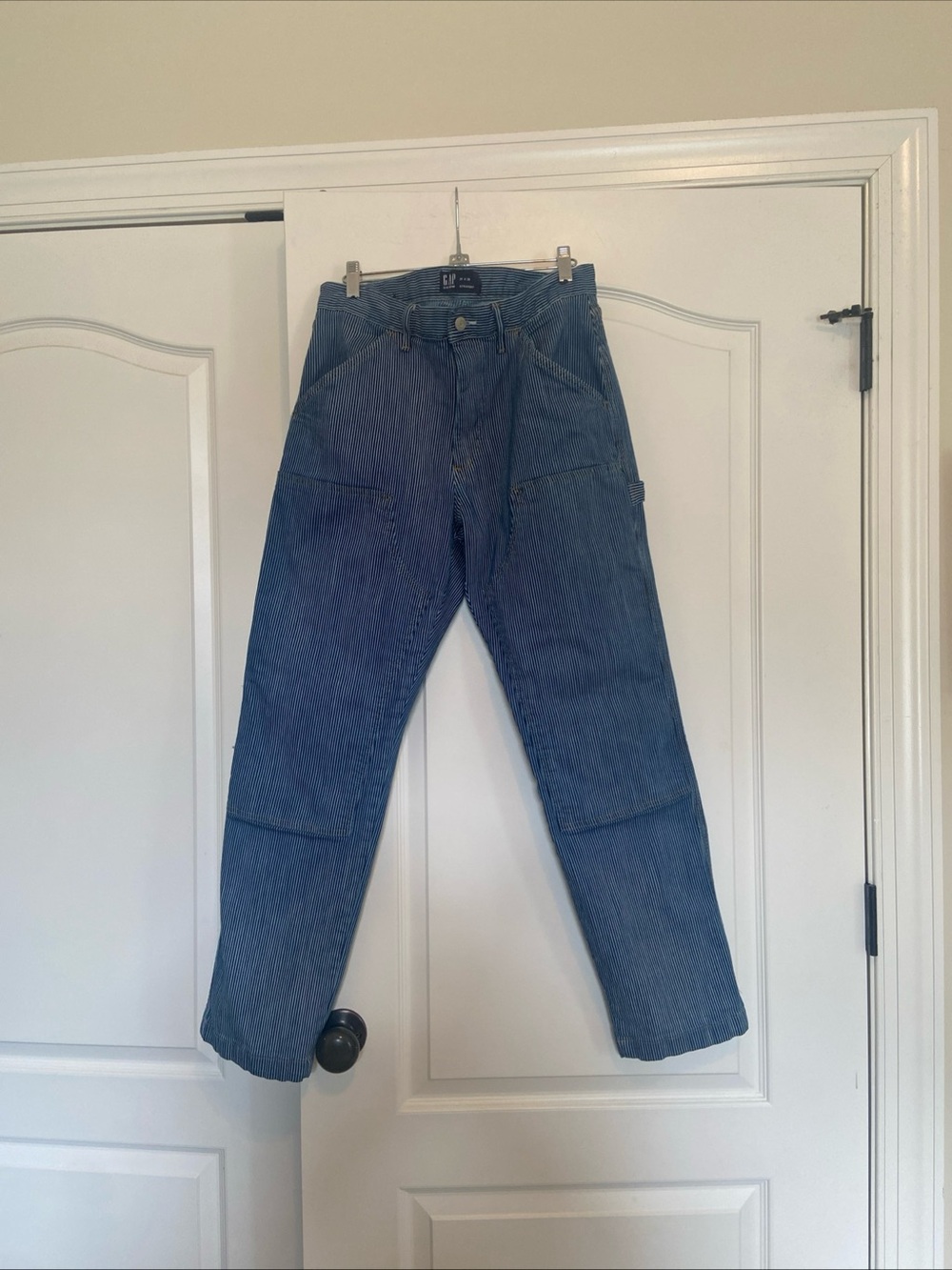 GAP Men's Straight Indigo Carpenter Jeans